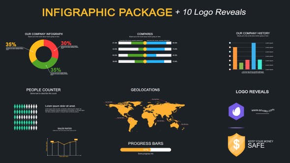 Infographic Package - Videohive 19307778 Download