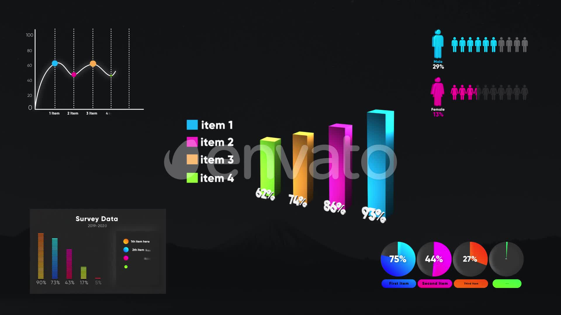Infographic Smart Graphs Videohive 26888492 After Effects Image 1