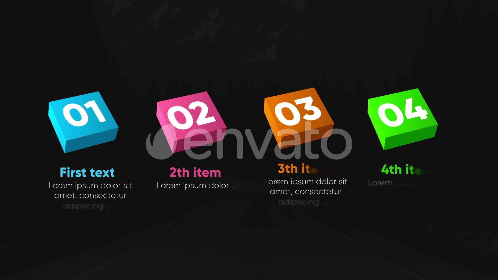 Infographic Trendy Lists Final Cut Pro Videohive 27302829 Apple Motion Image 7