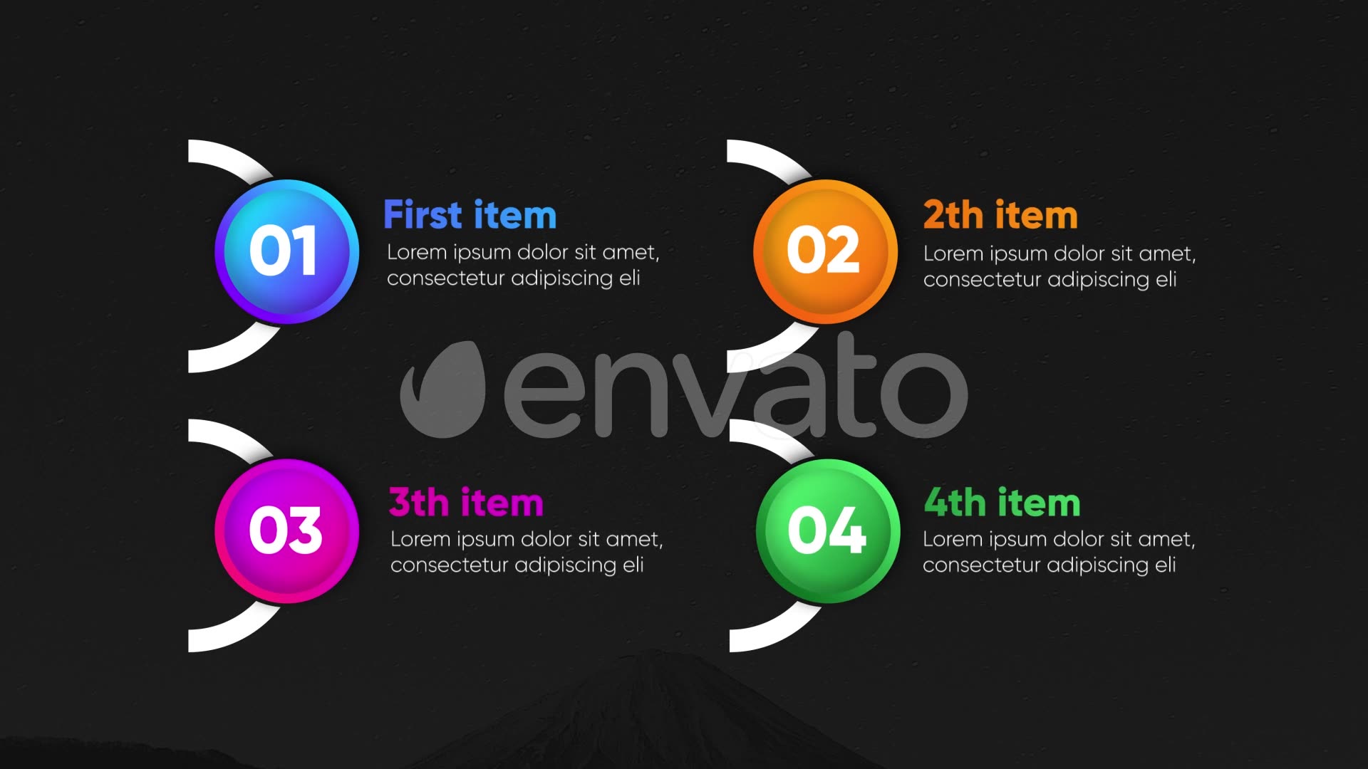 Infographic Trendy Lists Premiere Pro Videohive 27296084 Premiere Pro Image 3