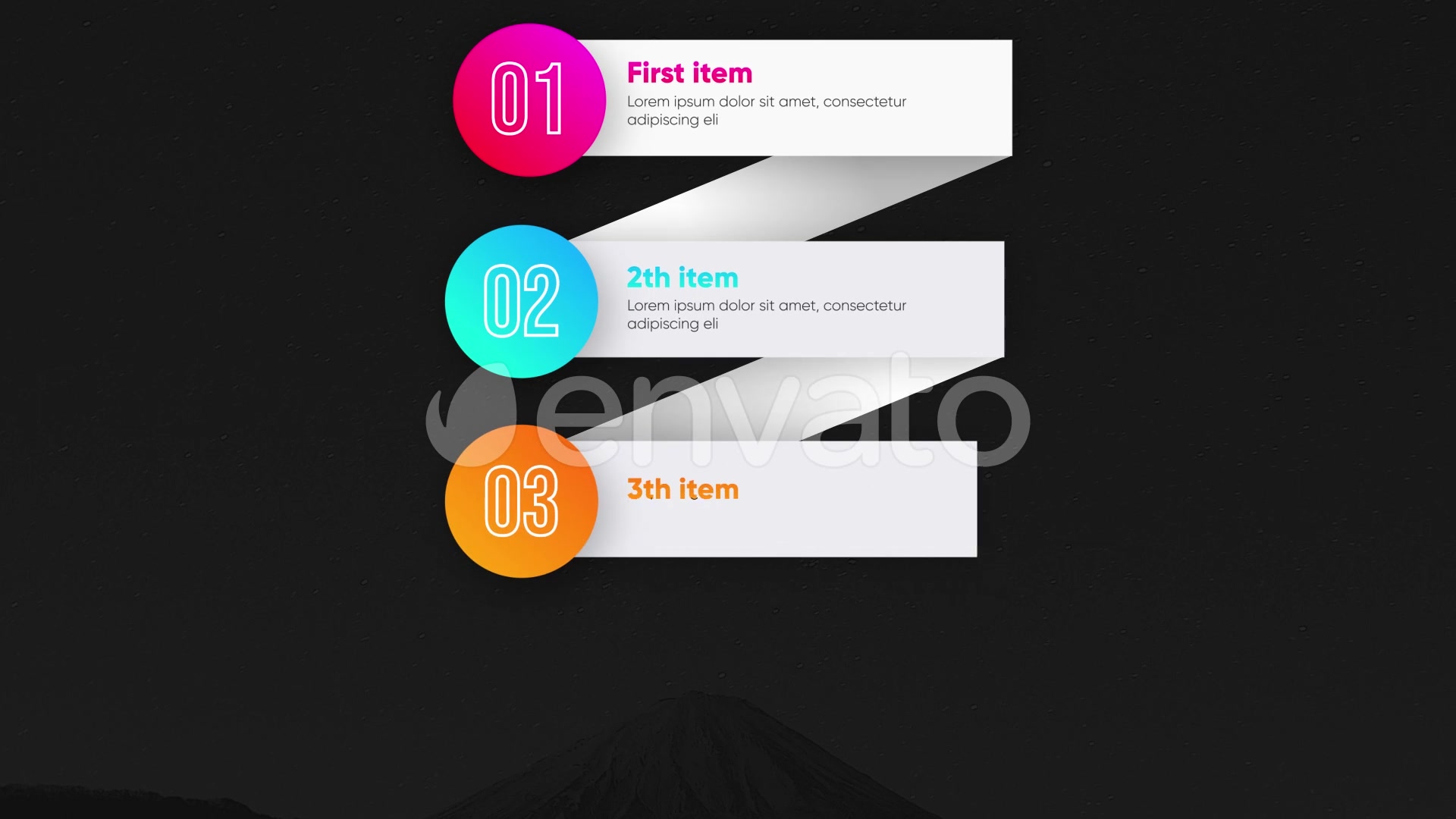 Infographic Trendy Lists Premiere Pro Videohive 27296084 Premiere Pro Image 6