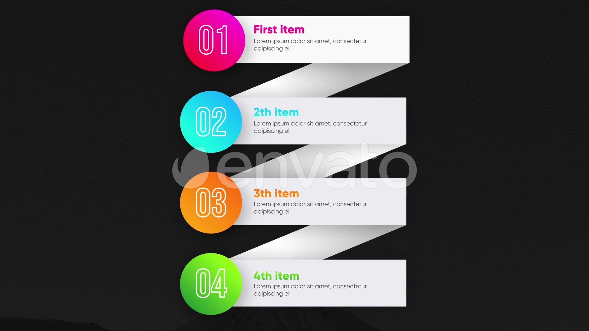 Infographic Trendy Lists Premiere Pro Videohive 27296084 Premiere Pro Image 7