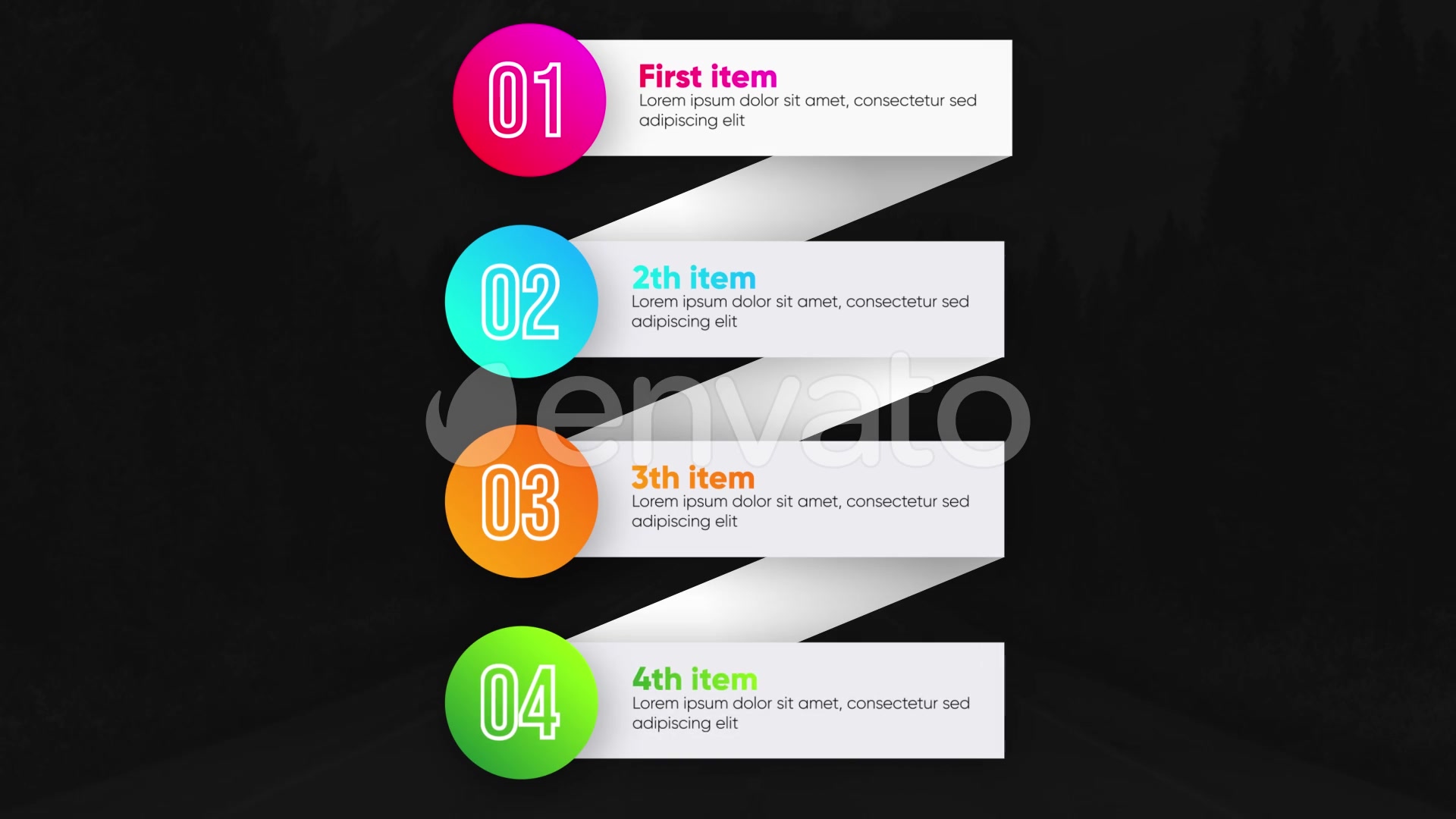 Infographic Trendy Lists Videohive 27277854 After Effects Image 5