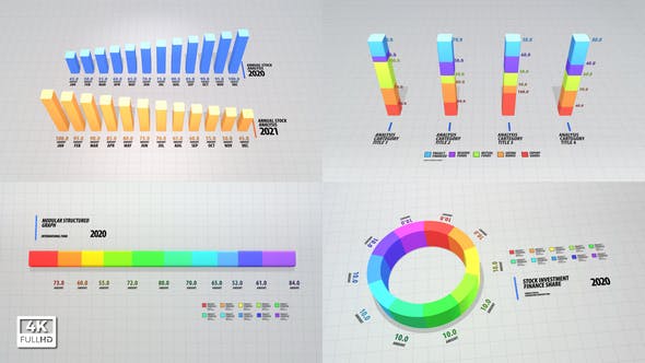 Infographics 3D Clean Graph - Download 31128810 Videohive