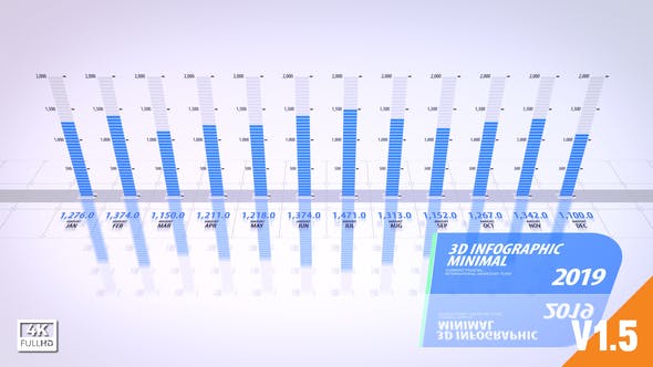 Infographics 3D Minimal - Download Videohive 24837927