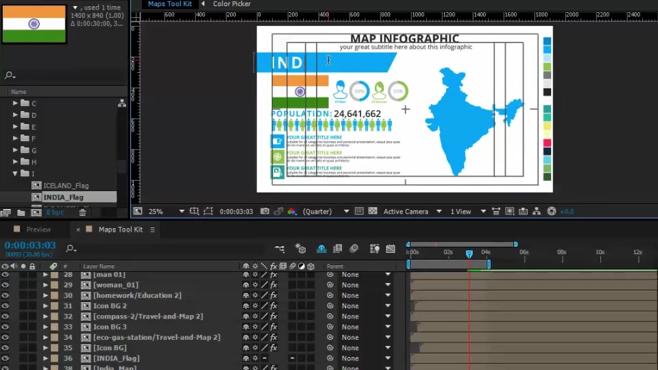 Infographics Big Pack - Download Videohive 20502453