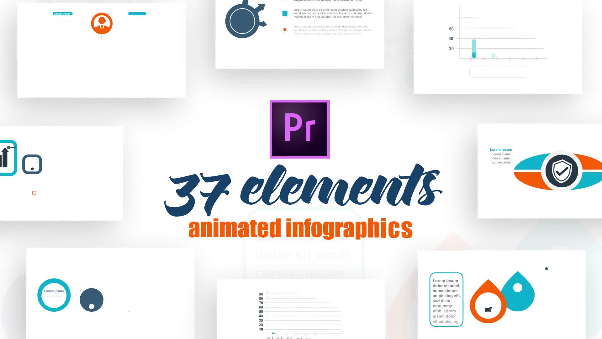 Infographics Elements For Premire Pro Videohive 24692774 Premiere Pro Image 1