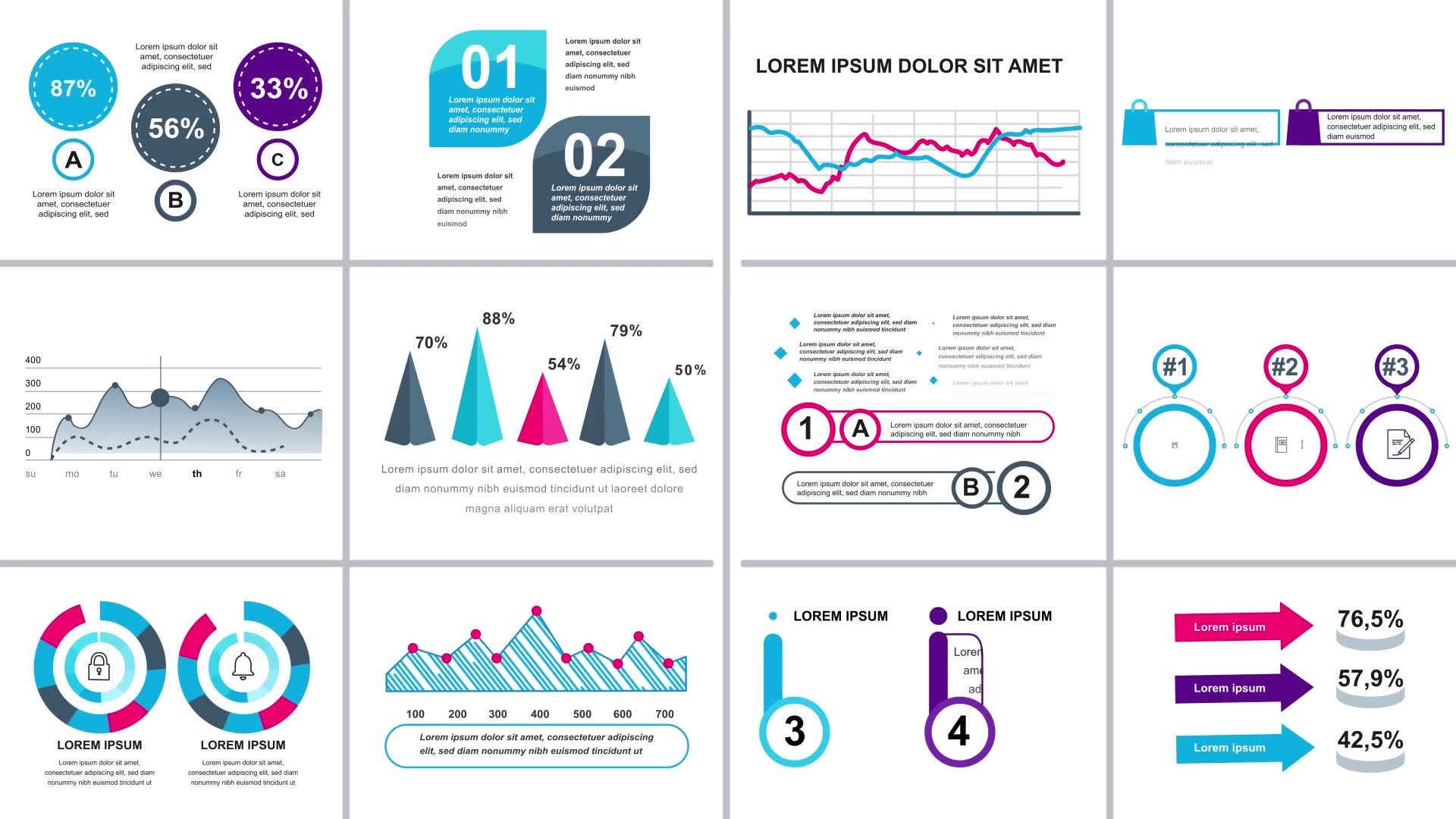 Infographics Elements vol.5 Videohive 25174622 After Effects Image 3