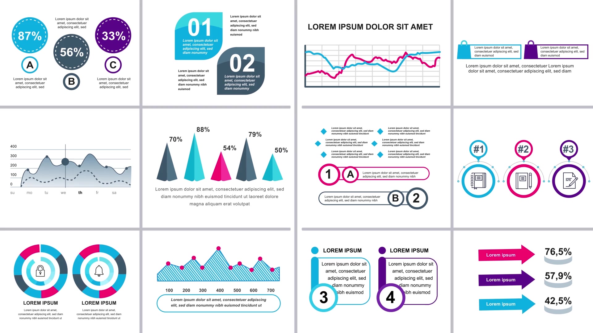 Infographics Elements vol.5 Videohive 25174622 After Effects Image 4