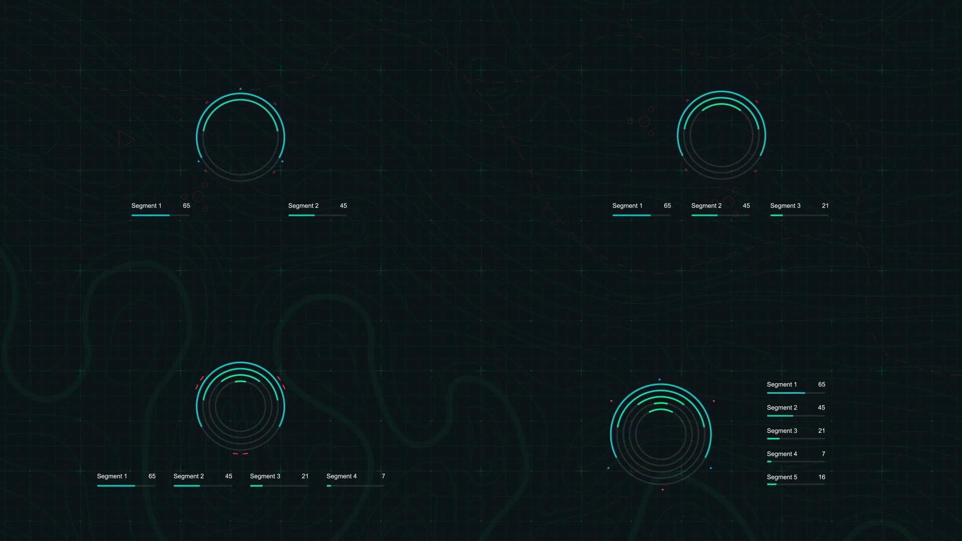 infographics HUD set 2 Videohive 21799720 After Effects Image 5