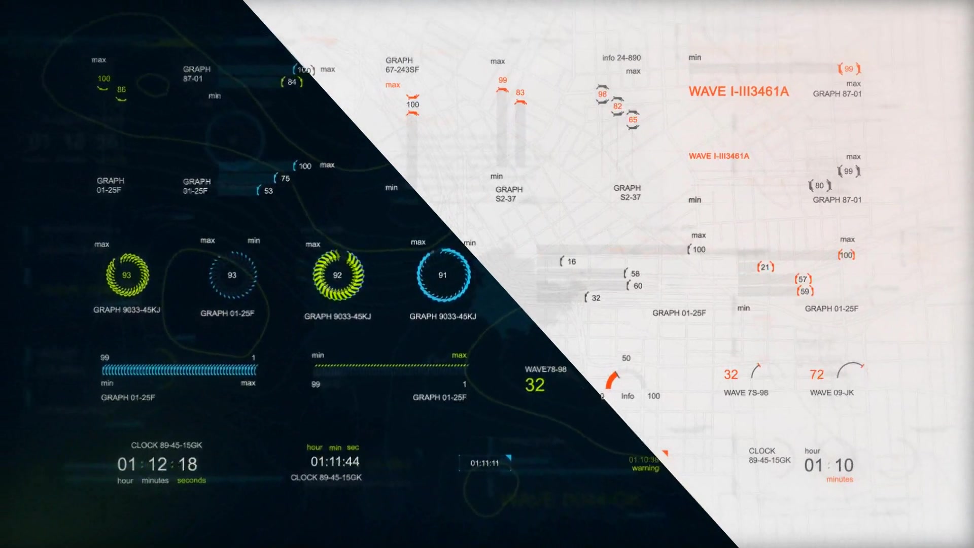 Infographics HUD set 3 - Download Videohive 22173158