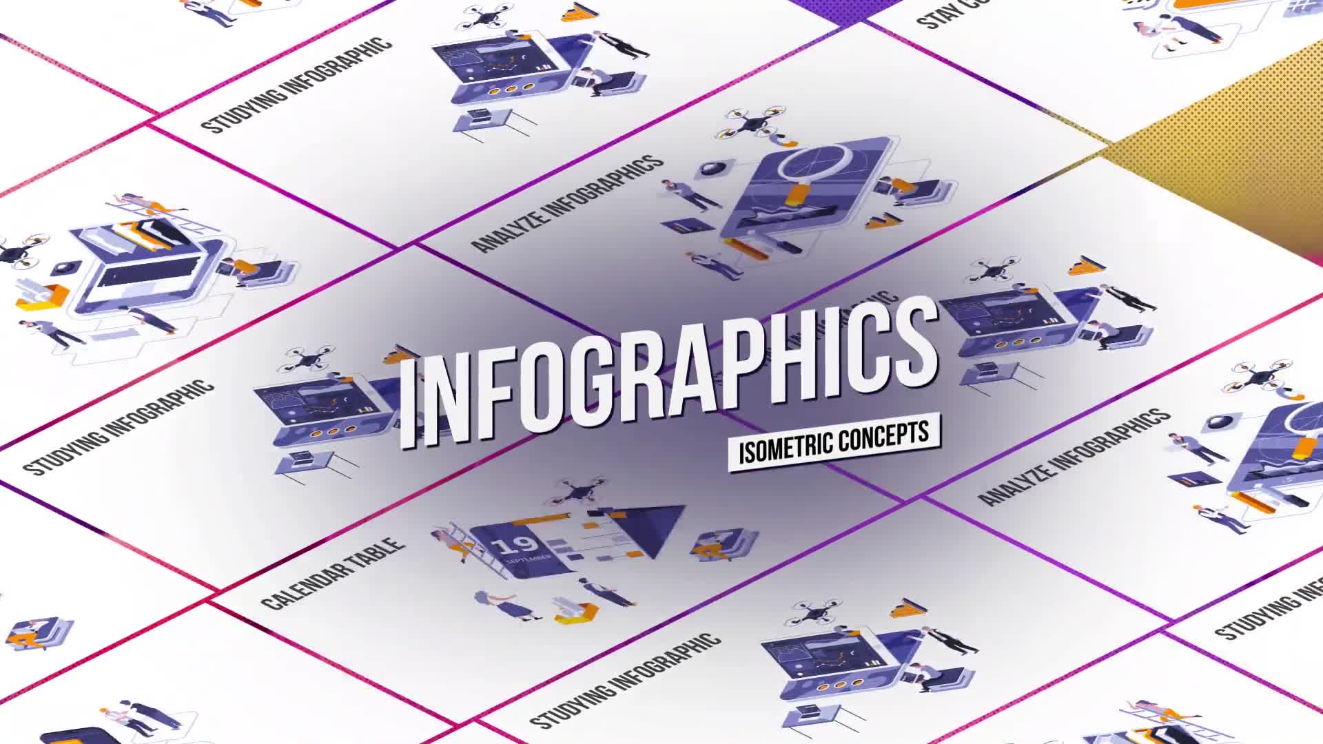Infographics Isometric Concept Videohive 27458616 After Effects Image 1