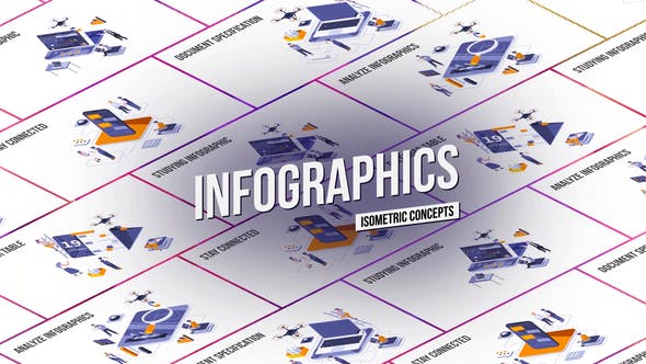 Infographics Isometric Concept - Download 27458616 Videohive