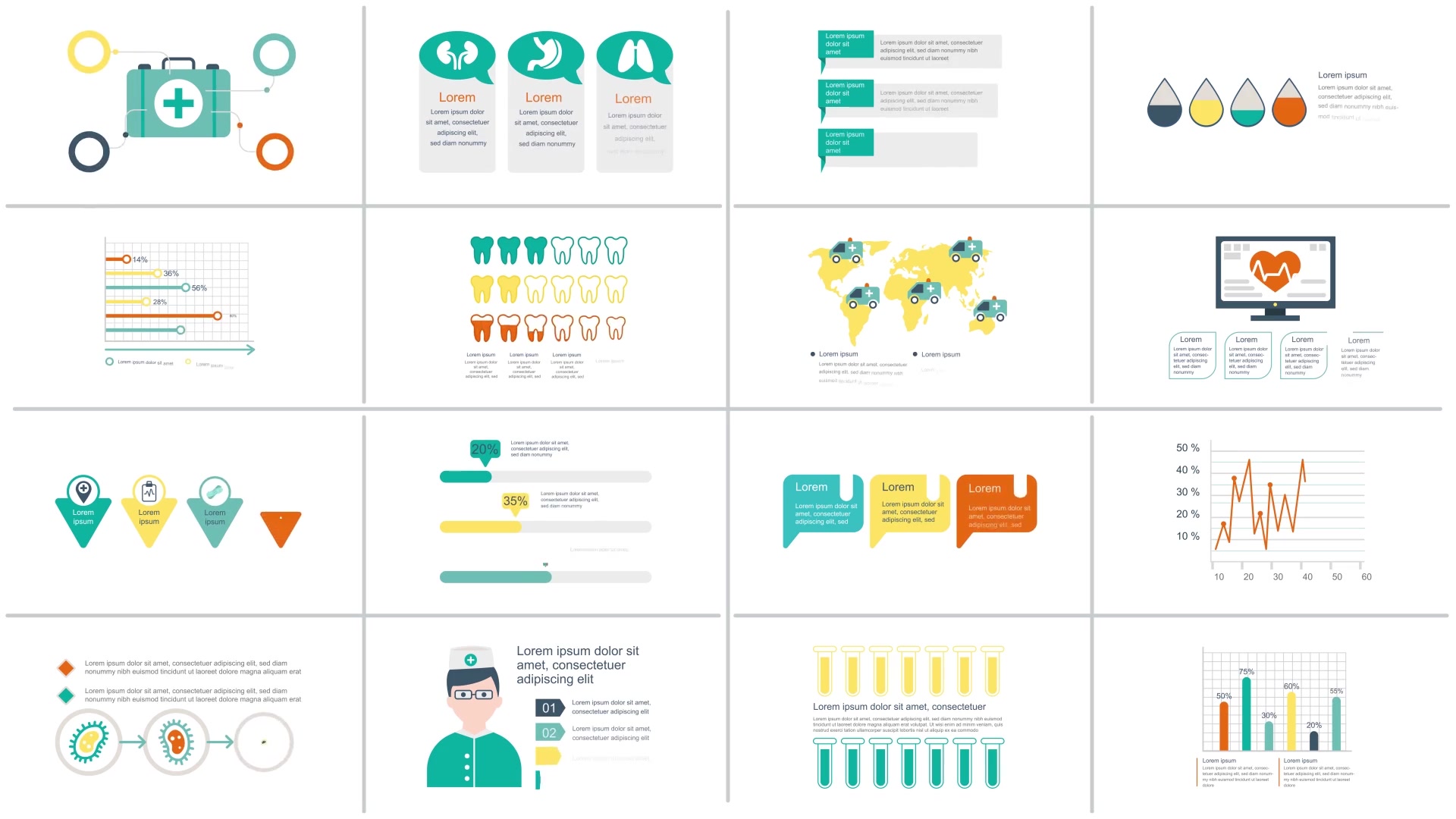 Infographics Medical Elements 2 Videohive 24713696 After Effects Image 4