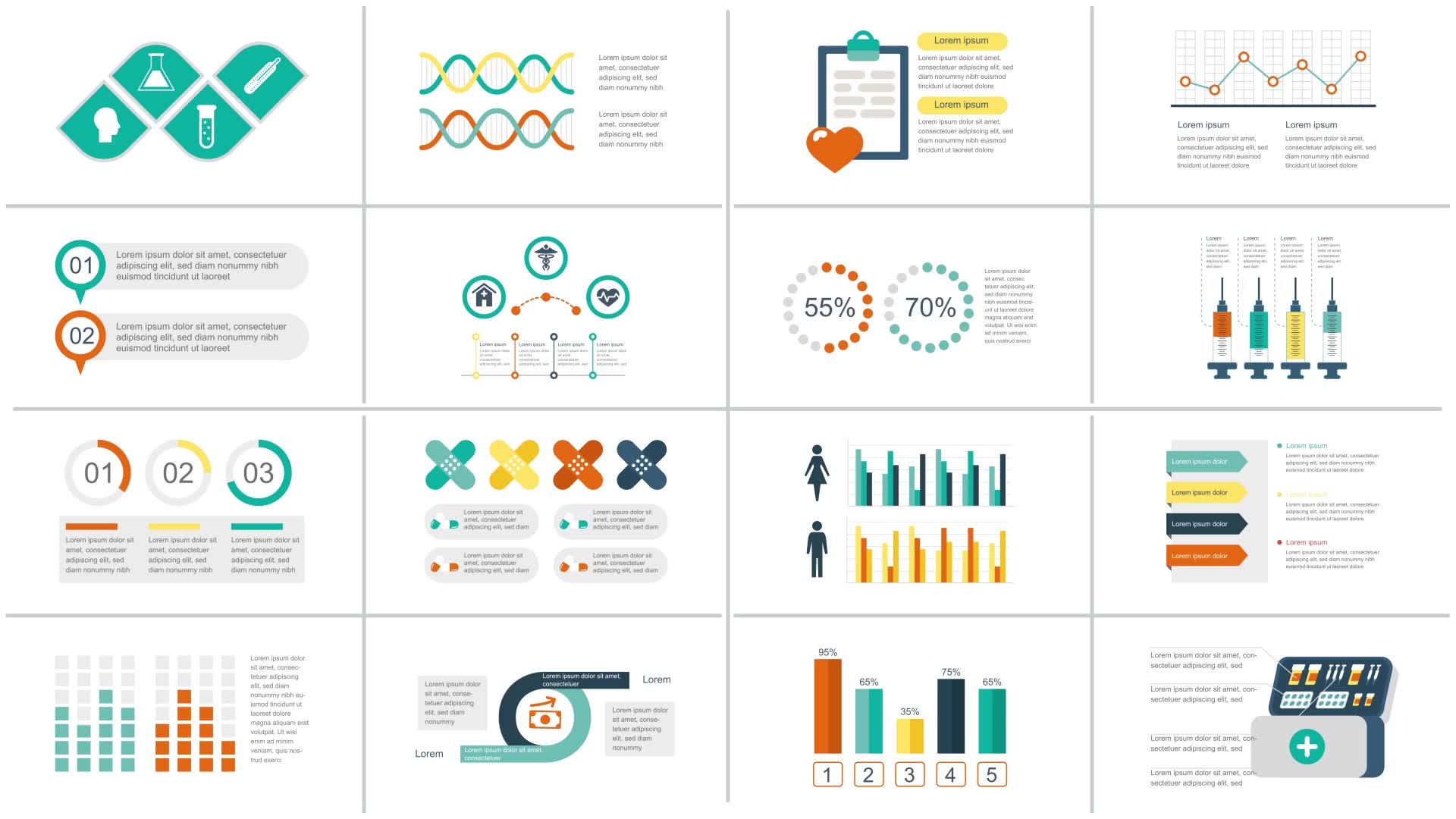 Infographics Medical Elements 2 Videohive 24713696 After Effects Image 8