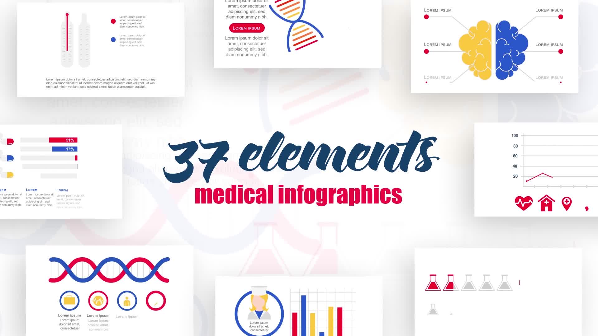 Infographics Medical Elements Videohive 24697610 After Effects Image 1