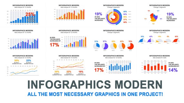 Infographics modern - 27687402 Download Videohive