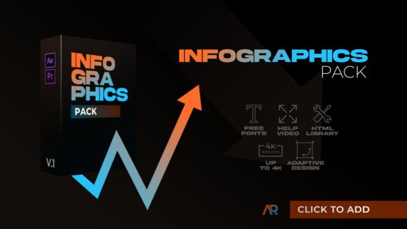 Infographics Pack | MOGRT - 32754265 Videohive Download