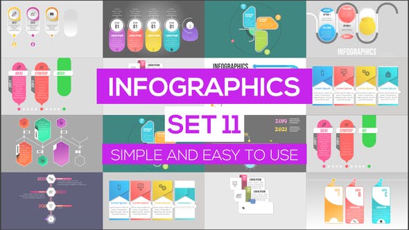 Infographics Set 11 - Videohive 24981486 Download