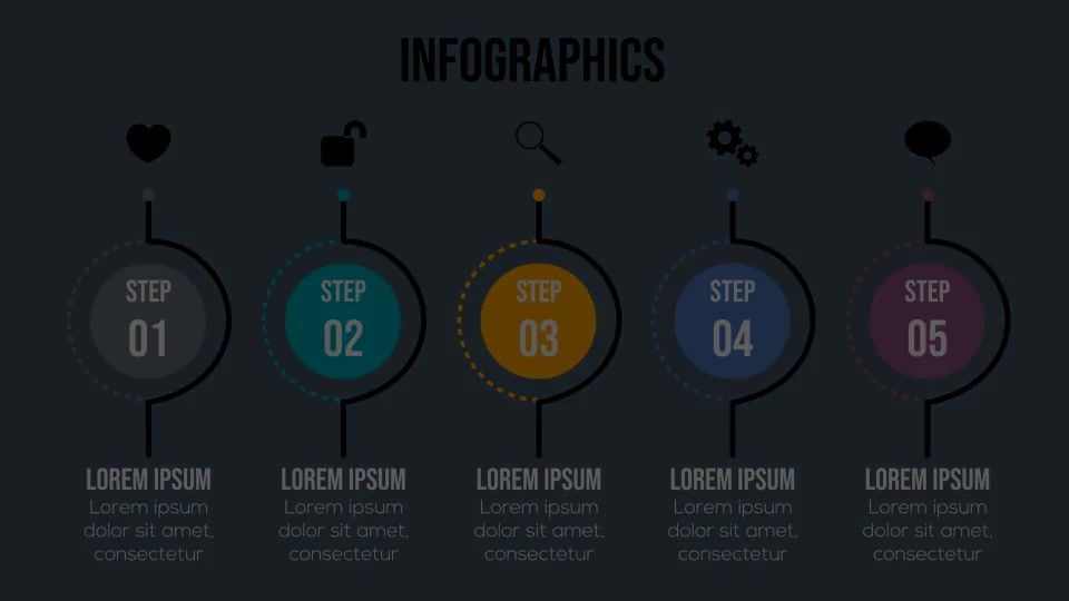 Infographics Set 13 Videohive 25078447 After Effects Image 13