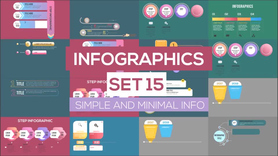 Infographics Set 15 Videohive 25298016 After Effects Image 1