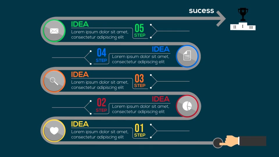 Infographics Set 15 Videohive 25298016 After Effects Image 9