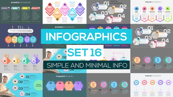 Infographics Set 16 - 25355652 Download Videohive