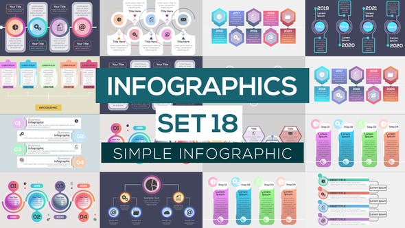 Infographics Set 18 - 25564235 Videohive Download