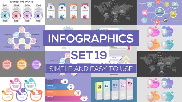 Infographics Set 19 - Videohive 25704426 Download