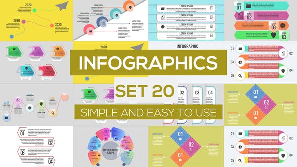 Infographics Set 20 - 25854807 Download Videohive