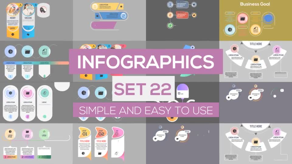 Infographics Set 22 Videohive 26132528 After Effects Image 1