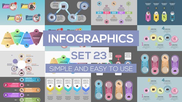 Infographics Set 23 - 26317637 Download Videohive