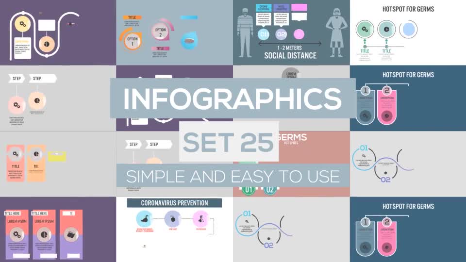 Infographics Set 25 Videohive 26592732 After Effects Image 1