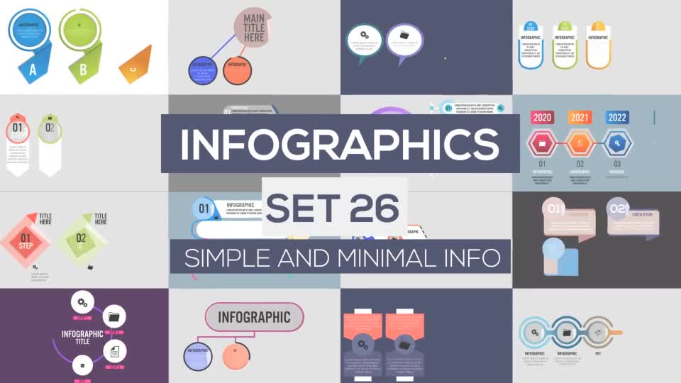 Infographics Set 26 Videohive 26779047 After Effects Image 1