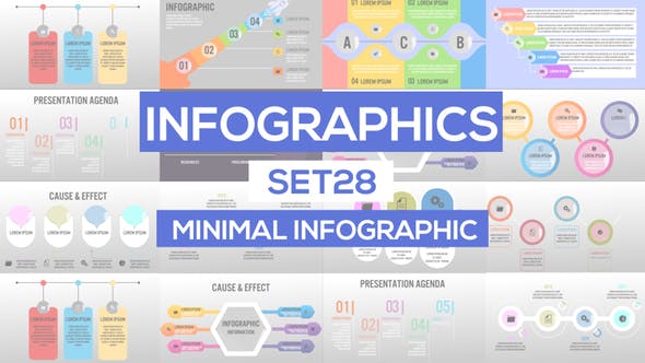 Infographics Set 28 - Videohive Download 27241344