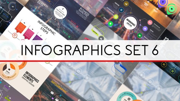 Infographics Set 6 - Videohive 24308890 Download