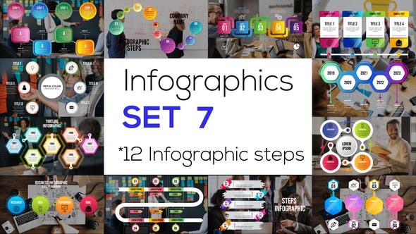 Infographics Set 7 - 24651423 Download Videohive