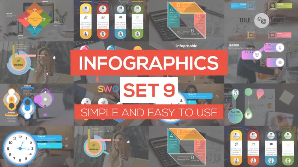 Infographics Set 9 Videohive 24803716 After Effects Image 1