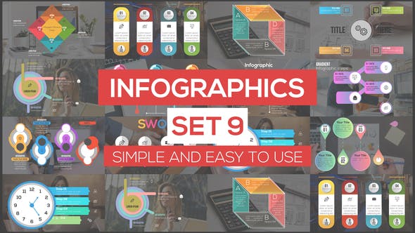 Infographics Set 9 - 24803716 Videohive Download