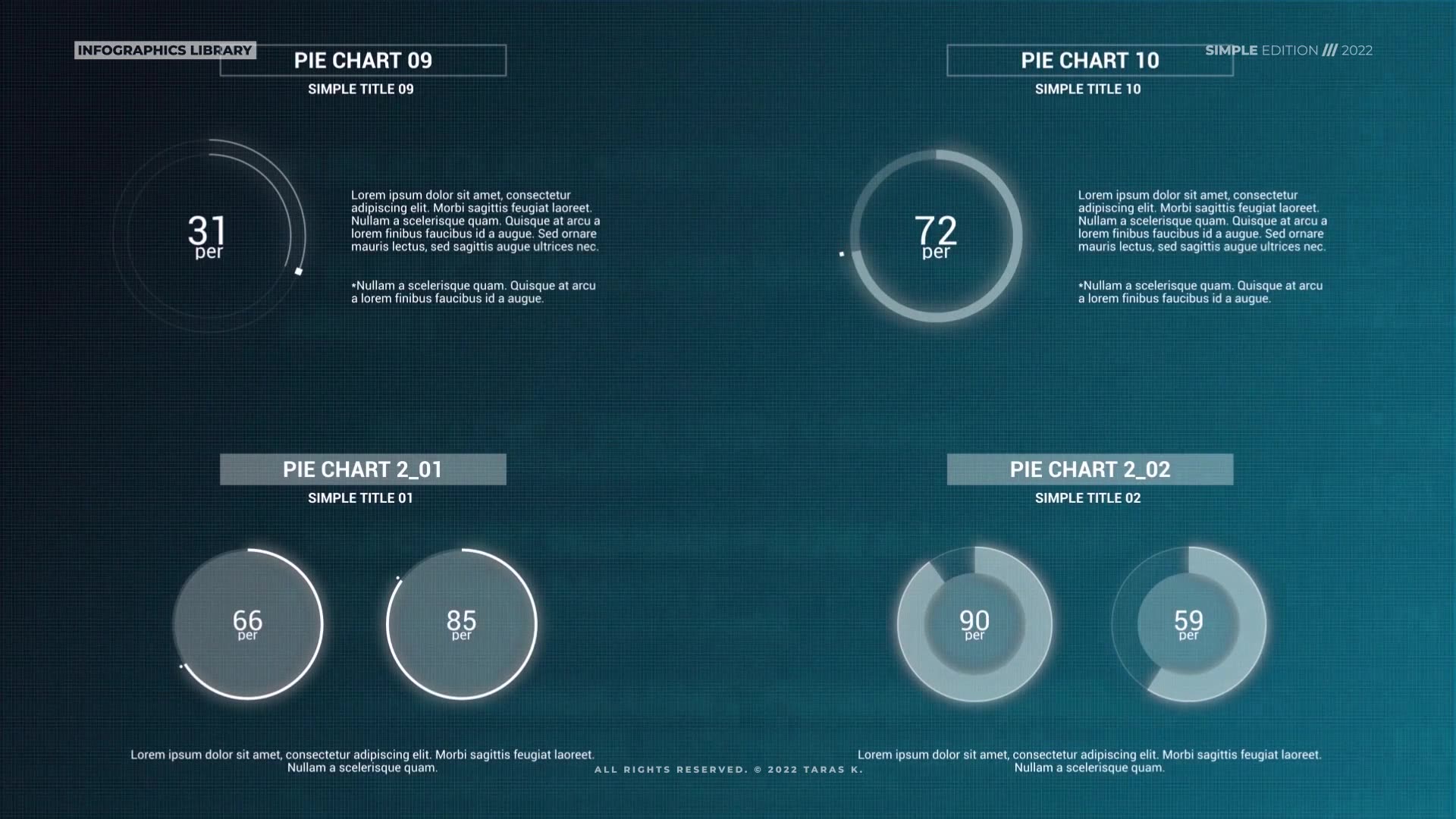 Infographics: Simple Pie Charts V2 Videohive 38127441 After Effects Image 2