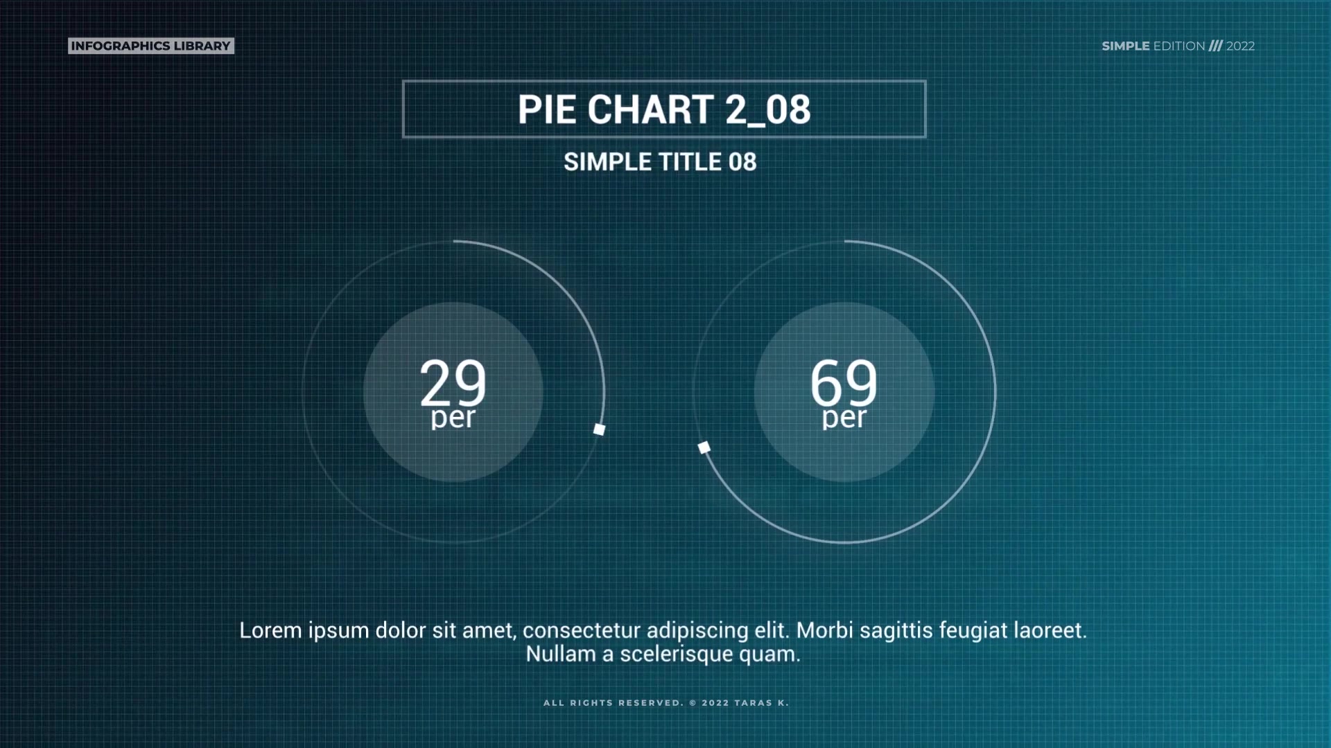 Infographics: Simple Pie Charts V2 Videohive 38127441 After Effects Image 9