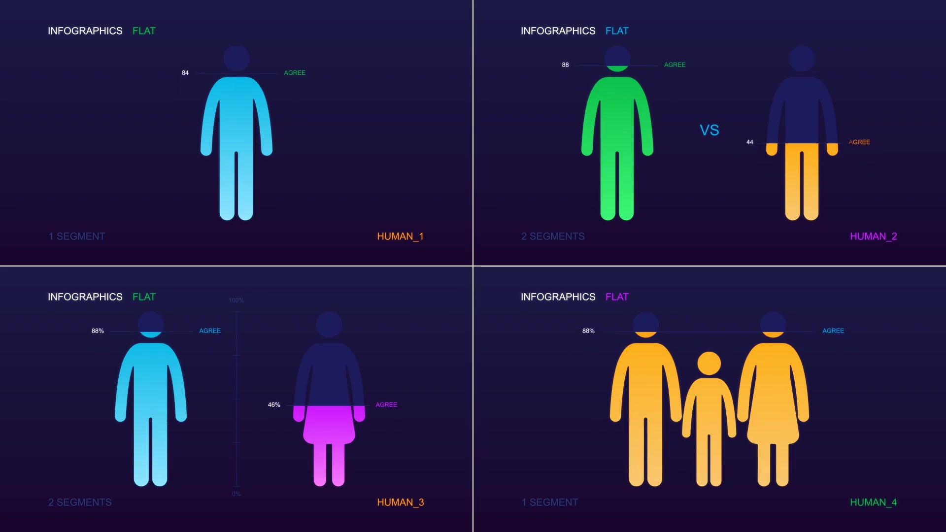 Infographics smart flat design Videohive 23493675 After Effects Image 5