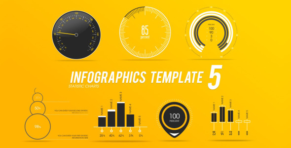 Infographics Template 5 - Download Videohive 2793491