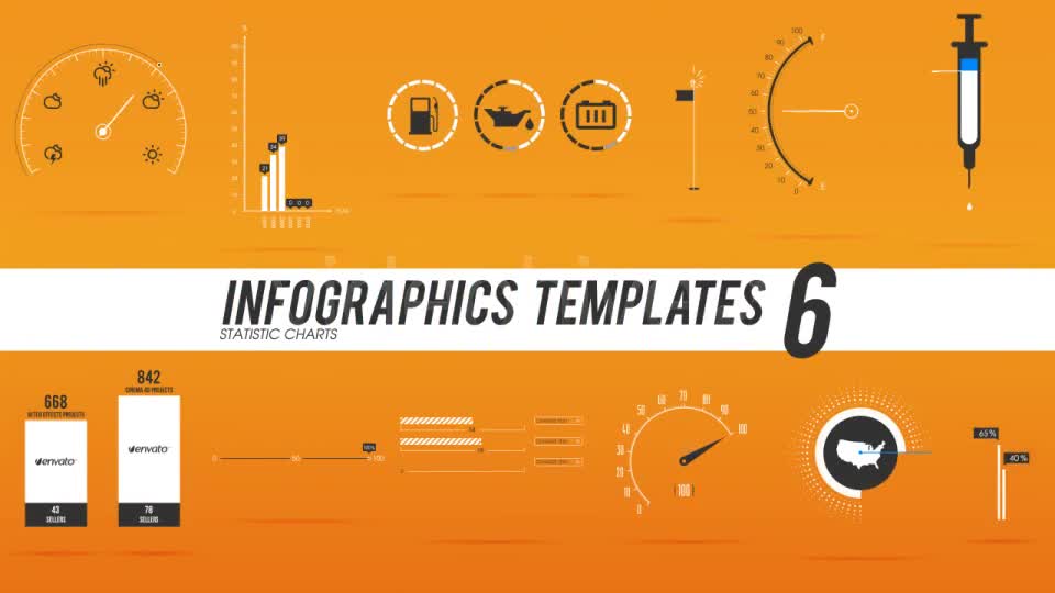 Infographics Templates 6 - Download Videohive 3901549