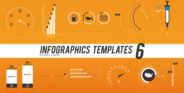 Infographics Templates 6 - Download Videohive 3901549