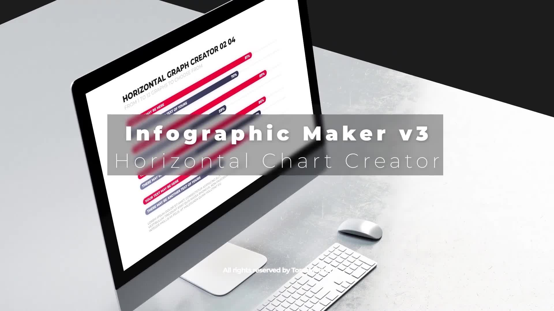 Infographics V3 Horizontal Chart Creator \ After Effects Videohive 29285535 After Effects Image 1