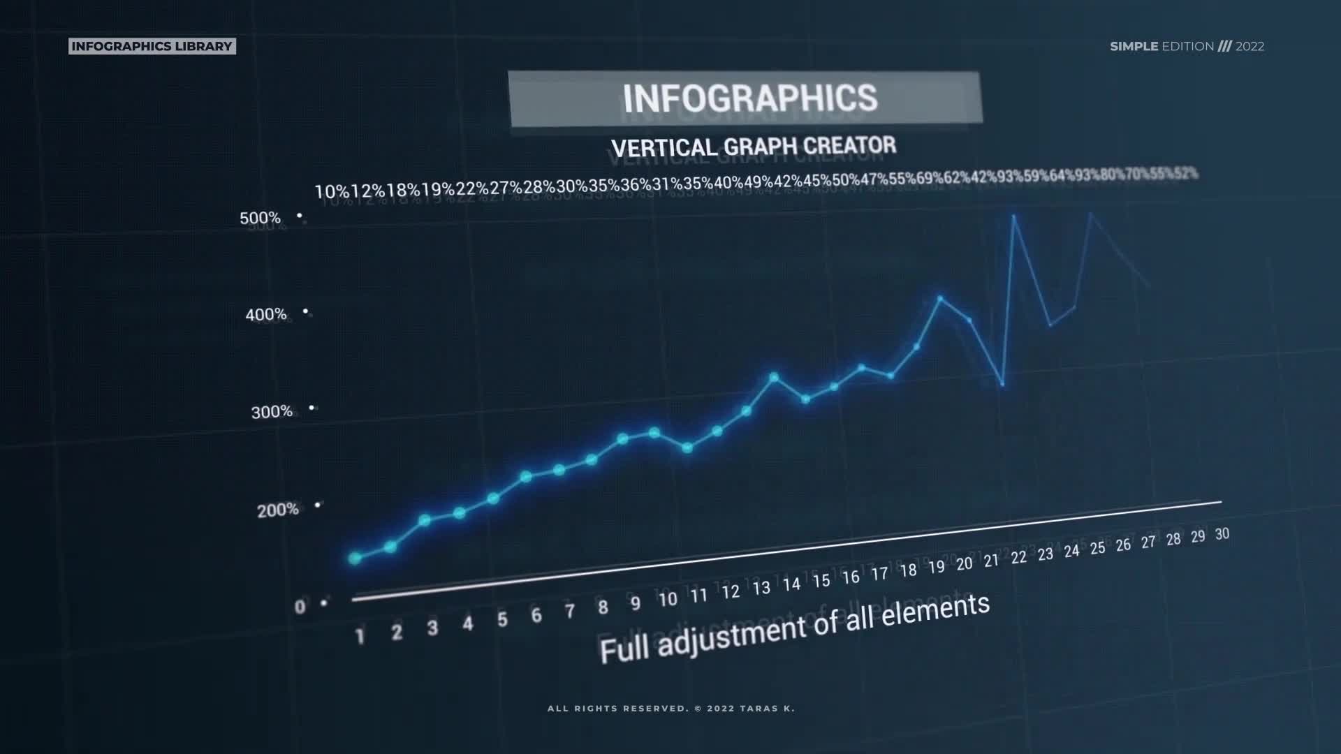 Infographics: Vertical Graph Creator v2 Videohive 38126635 After Effects Image 1