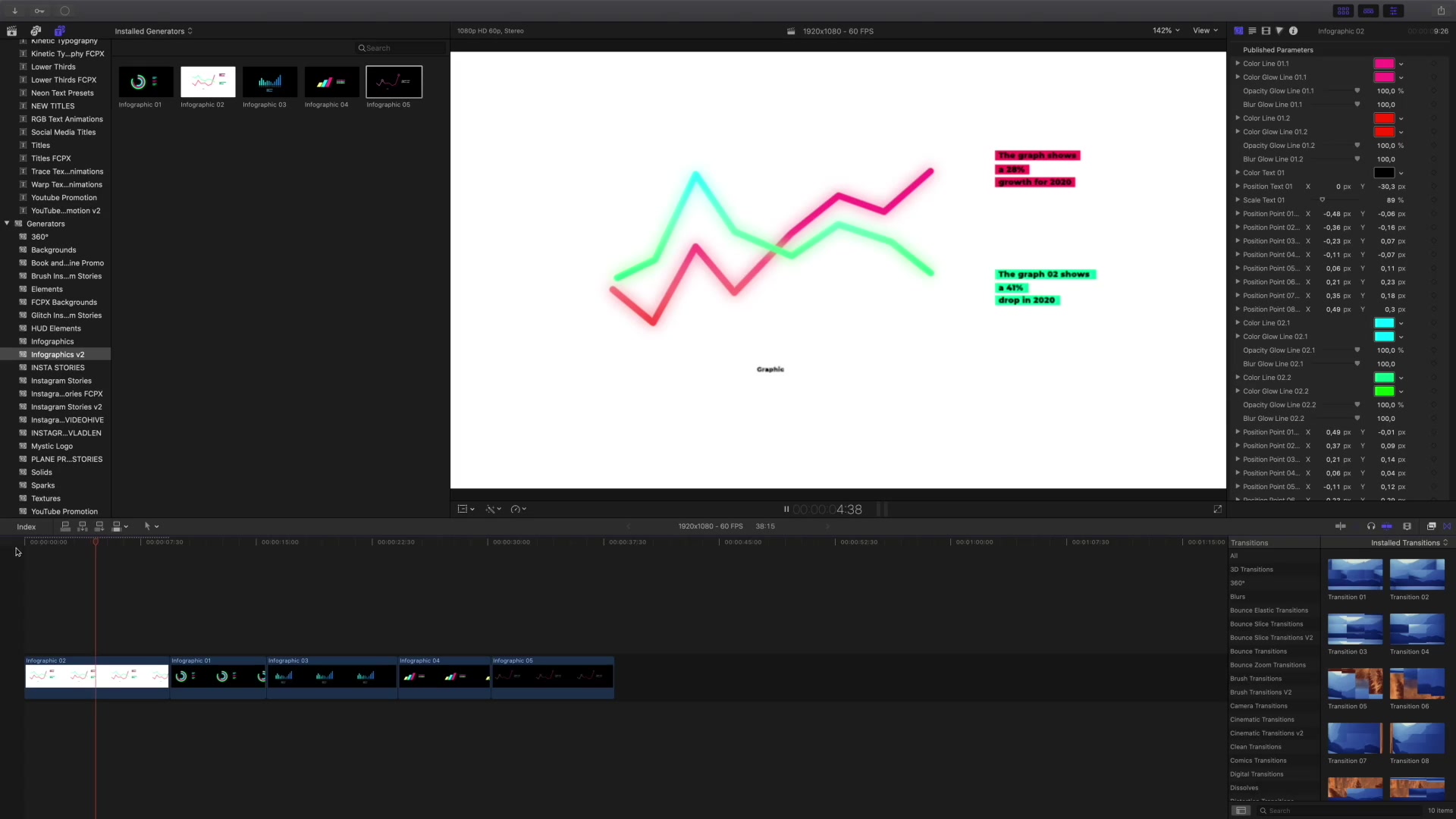 Infographics Videohive 28287031 Apple Motion Image 4