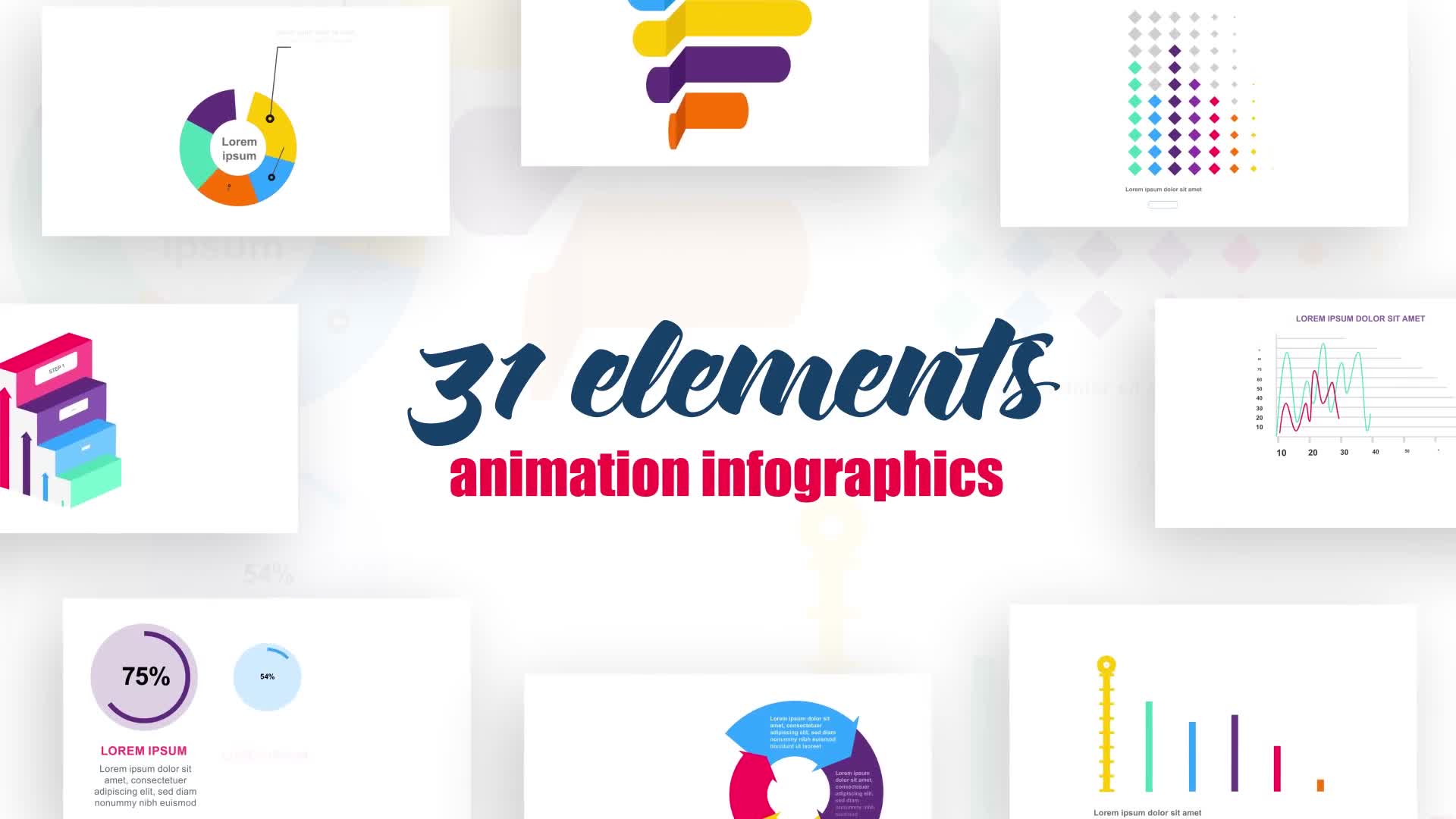 Infographics vol.10 Videohive 25582049 After Effects Image 1