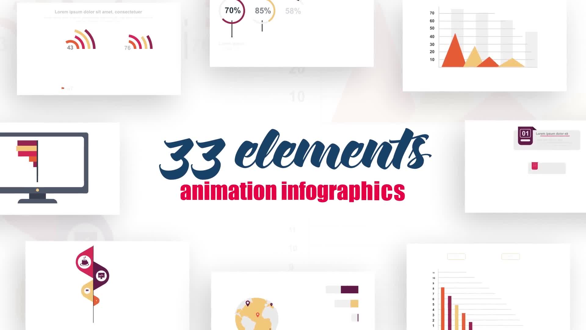 Infographics vol.11 Videohive 25582067 After Effects Image 1